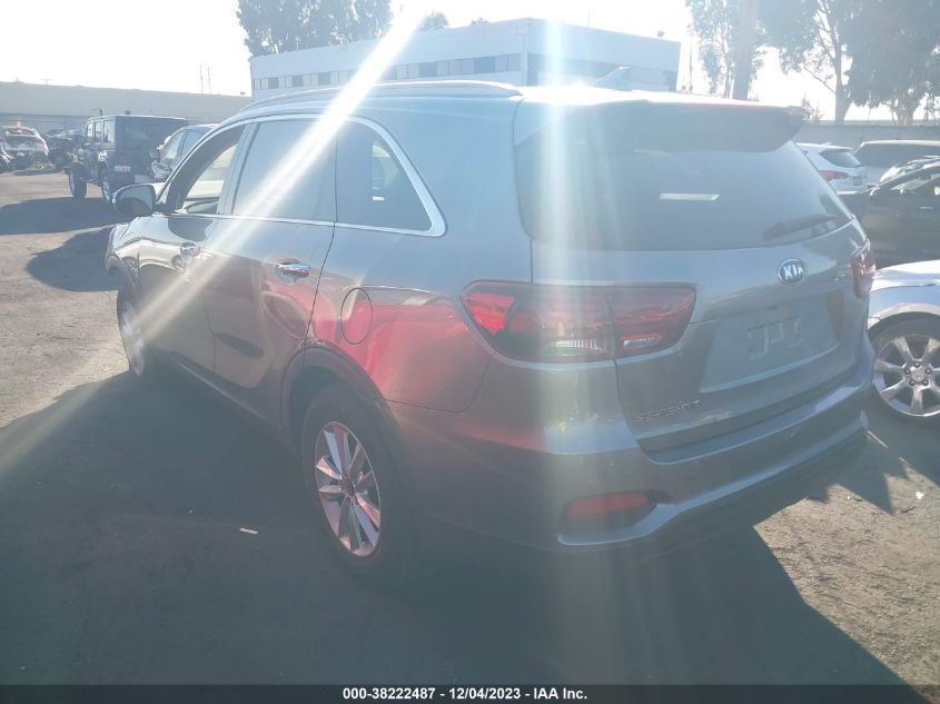 2019 KIA SORENTO L/LX - 5XYPG4A3XKG523484