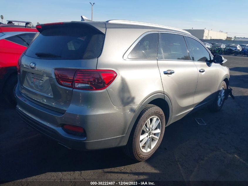 2019 KIA SORENTO L/LX - 5XYPG4A3XKG523484