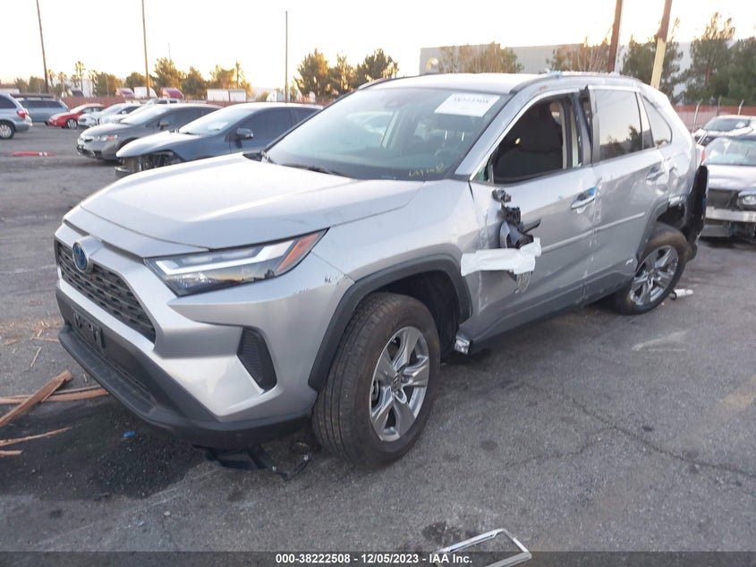 VIN 4T3MWRFV5PU085804 2023 TOYOTA RAV4 LE HYBRID