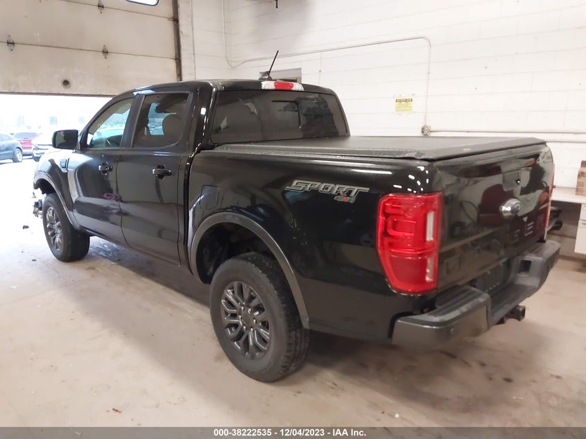 VIN 1FTER4FH4MLD72302 2021 FORD RANGER XL/XLT/LARIAT