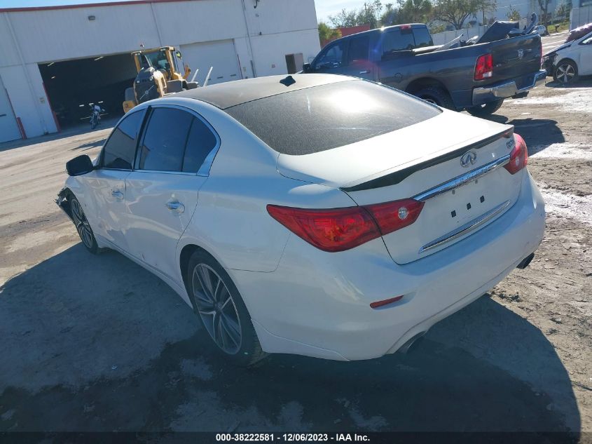2015 INFINITI Q50 - JN1BV7AP3FM344814