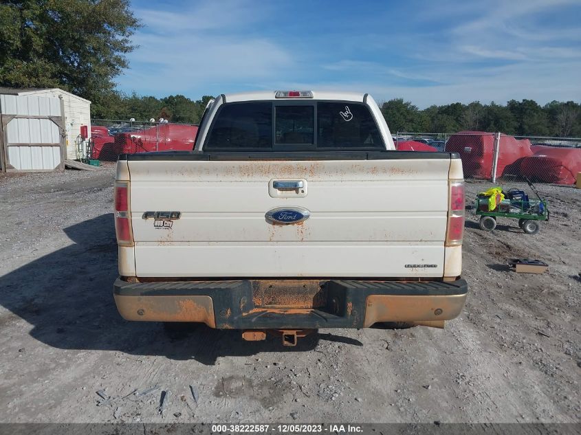 2013 FORD F-150 LARIAT - 1FTFW1CF2DKE37670