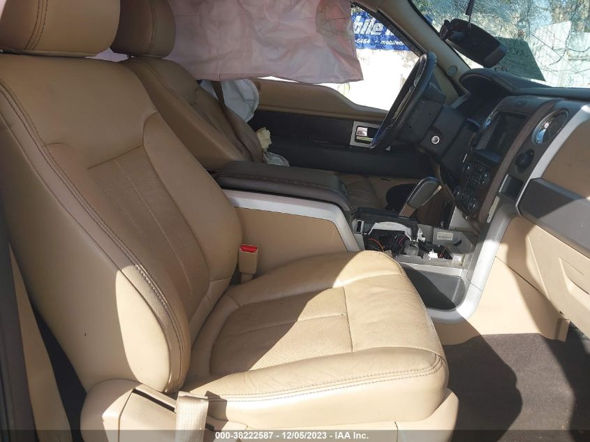 2013 FORD F-150 LARIAT - 1FTFW1CF2DKE37670