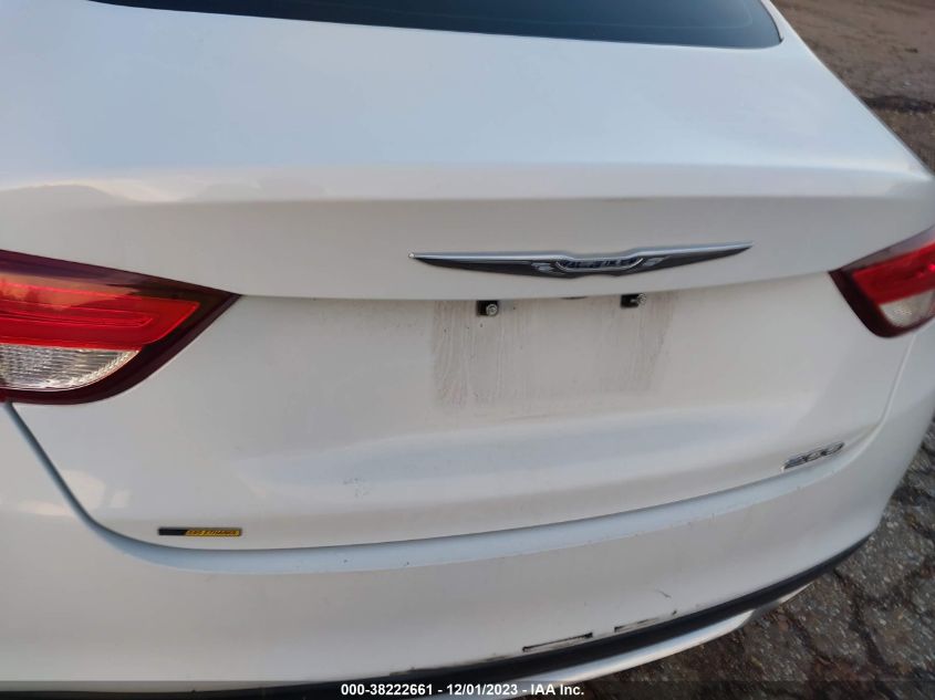 2015 CHRYSLER 200 LIMITED - 1C3CCCAB5FN644809