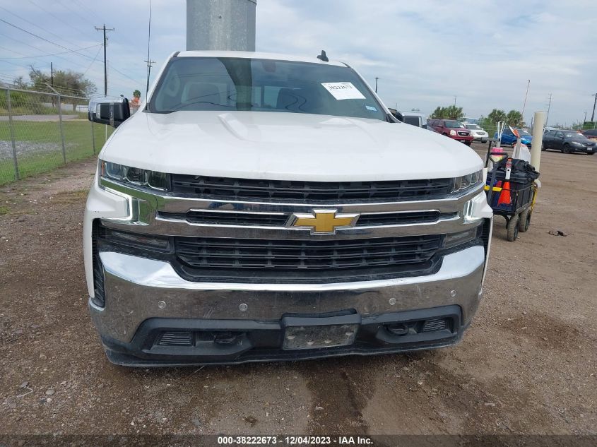 2021 CHEVROLET SILVERADO 1500 4WD  SHORT BED LT - 3GCUYDEDXMG129698
