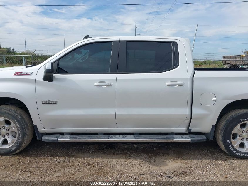 2021 CHEVROLET SILVERADO 1500 4WD  SHORT BED LT - 3GCUYDEDXMG129698