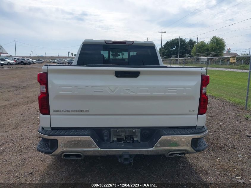 2021 CHEVROLET SILVERADO 1500 4WD  SHORT BED LT - 3GCUYDEDXMG129698
