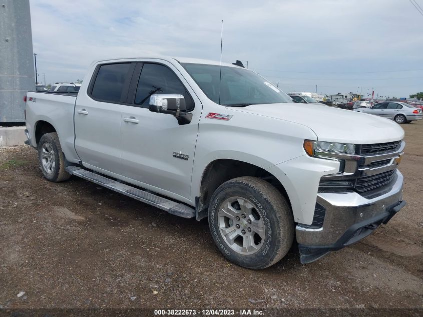 2021 CHEVROLET SILVERADO 1500 4WD  SHORT BED LT - 3GCUYDEDXMG129698