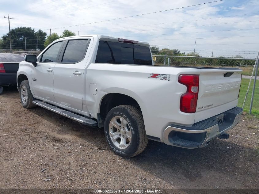 2021 CHEVROLET SILVERADO 1500 4WD  SHORT BED LT - 3GCUYDEDXMG129698