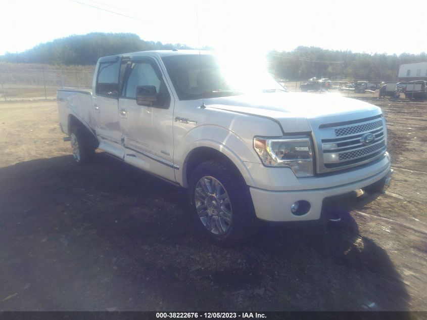 2013 FORD F-150 PLATINUM - 1FTFW1ET2DFC51543