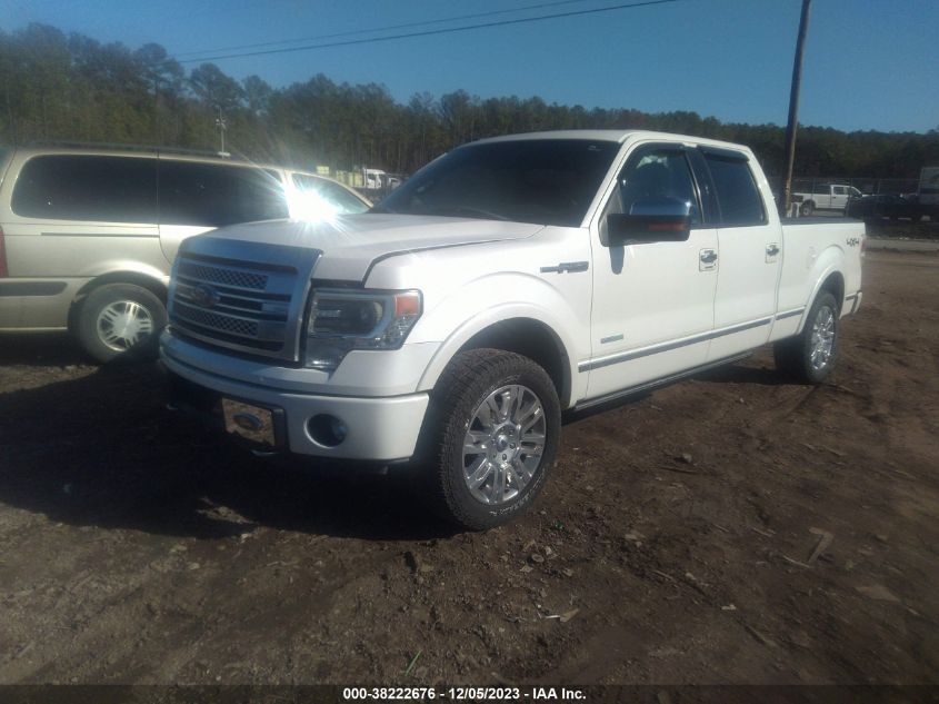 2013 FORD F-150 PLATINUM - 1FTFW1ET2DFC51543