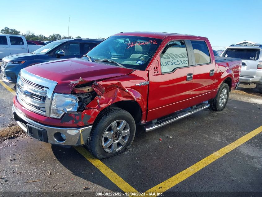 2013 FORD F-150 XLT - 1FTFW1CT7DKF77591