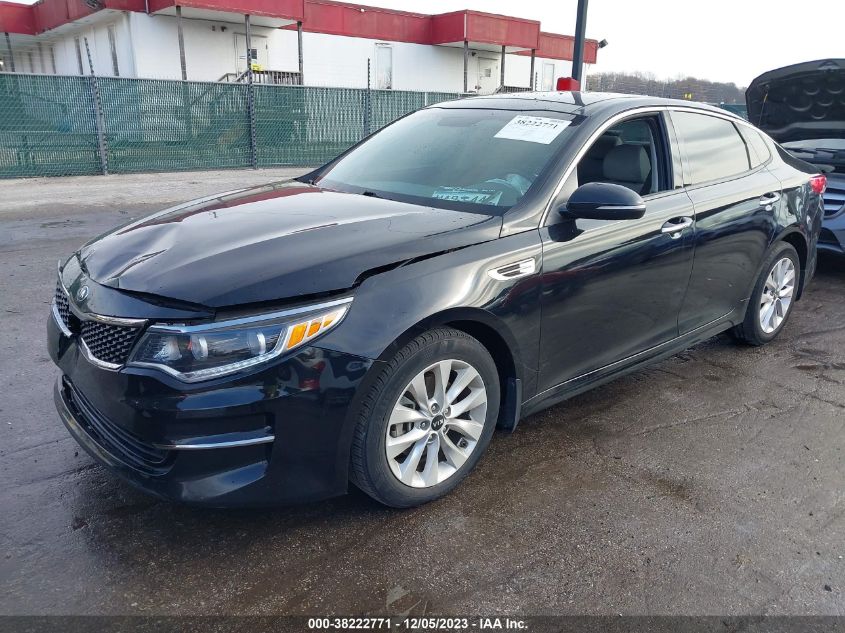 2016 KIA OPTIMA EX - 5XXGU4L3XGG079444