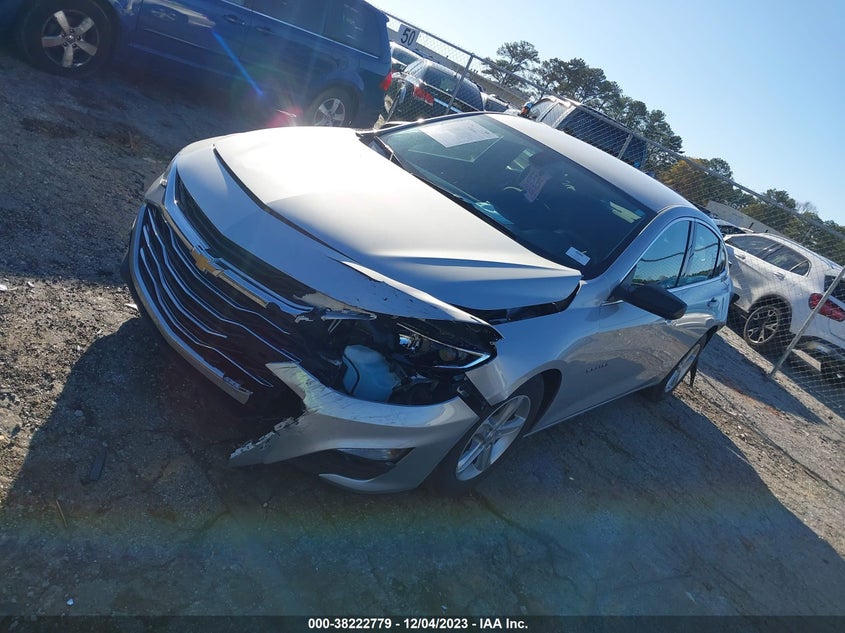 VIN 1G1ZC5ST6LF034666 2020 CHEVROLET MALIBU FWD 1FL