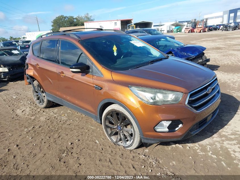 2017 FORD ESCAPE TITANIUM - 1FMCU0J90HUA09926