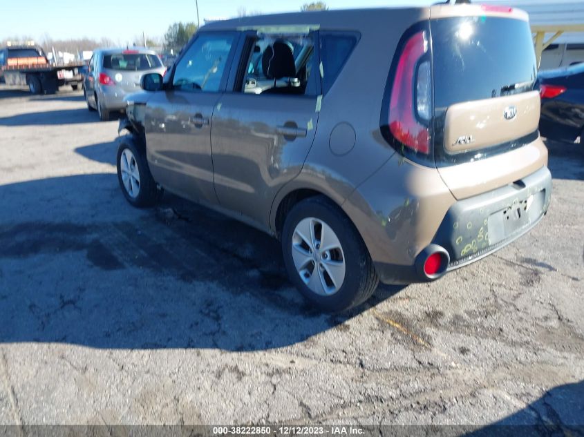2016 KIA SOUL - KNDJN2A26G7294054