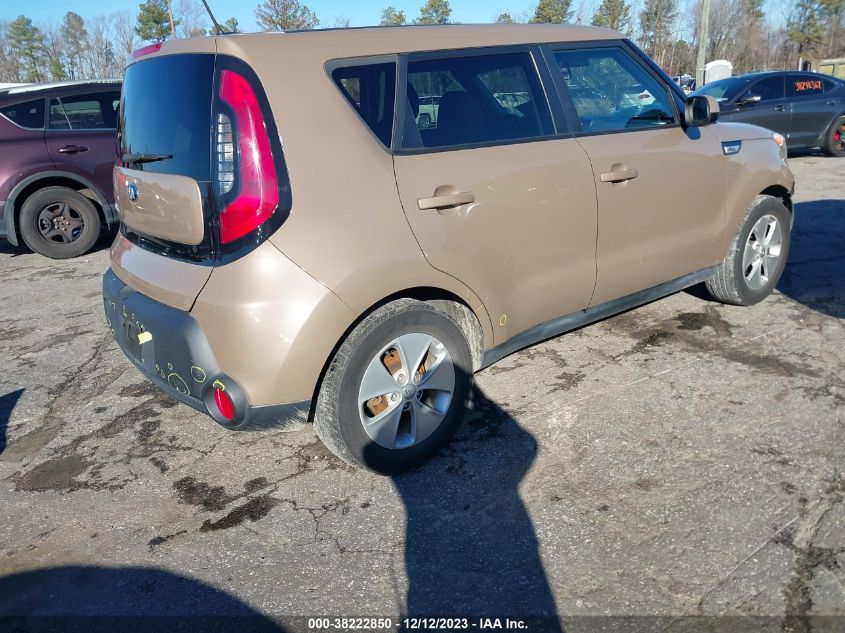 2016 KIA SOUL - KNDJN2A26G7294054