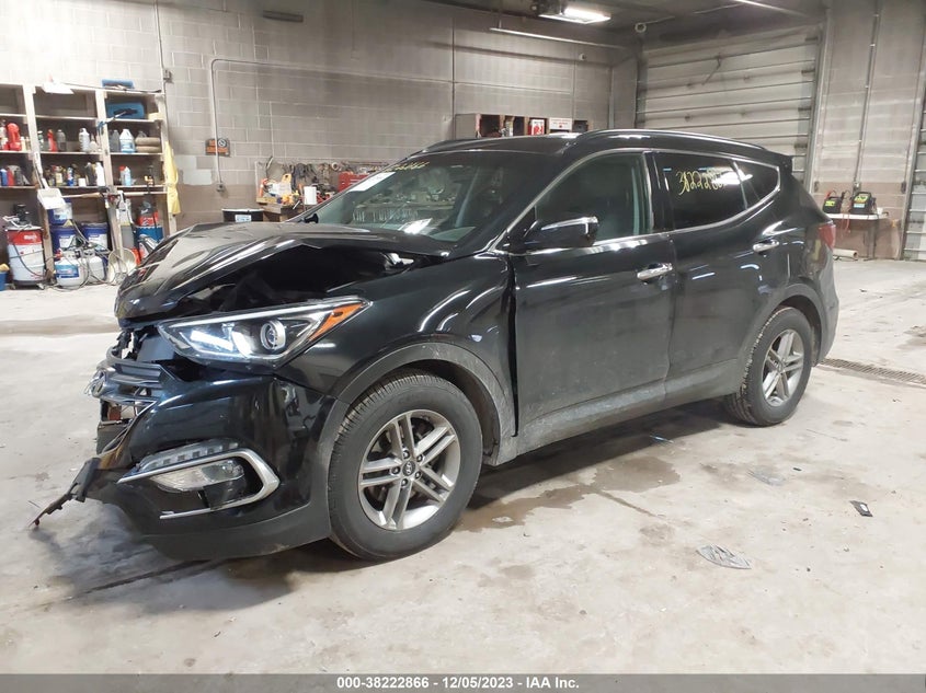 VIN 5XYZUDLB3JG524965 2018 HYUNDAI SANTA FE SPORT 2.4L
