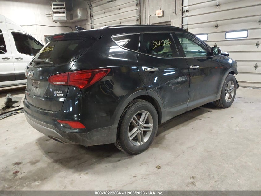 VIN 5XYZUDLB3JG524965 2018 HYUNDAI SANTA FE SPORT 2.4L