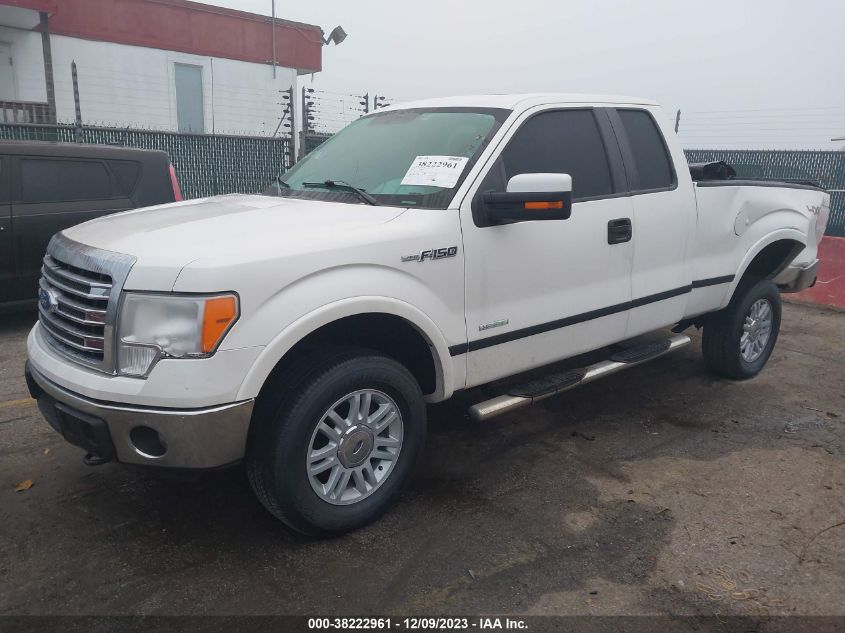 2014 FORD F-150 LARIAT - 1FTFX1ETXEKF85647