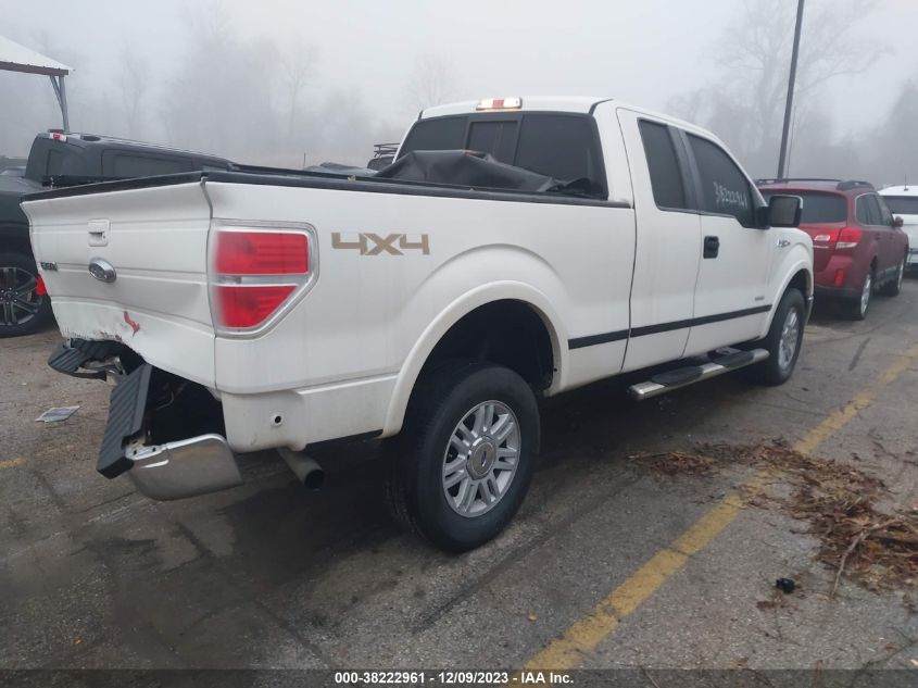 2014 FORD F-150 LARIAT - 1FTFX1ETXEKF85647