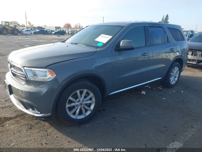 2019 DODGE DURANGO SXT - 1C4RDHAG0KC604915