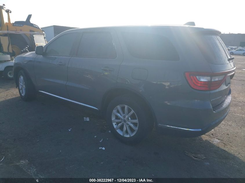 2019 DODGE DURANGO SXT - 1C4RDHAG0KC604915