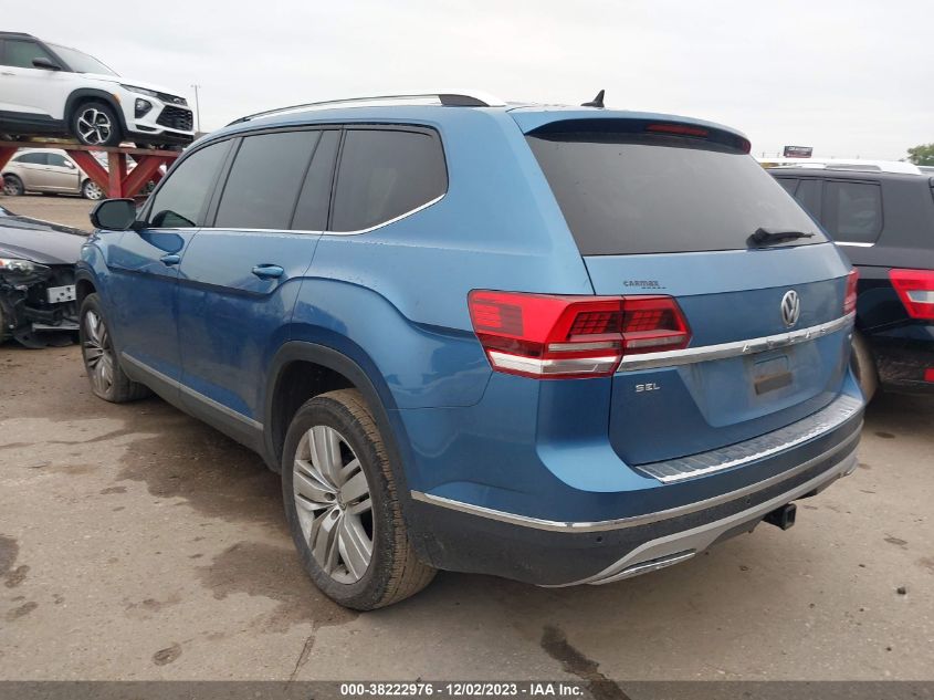 2019 VOLKSWAGEN ATLAS SEL - 1V2ER2CA6KC573559