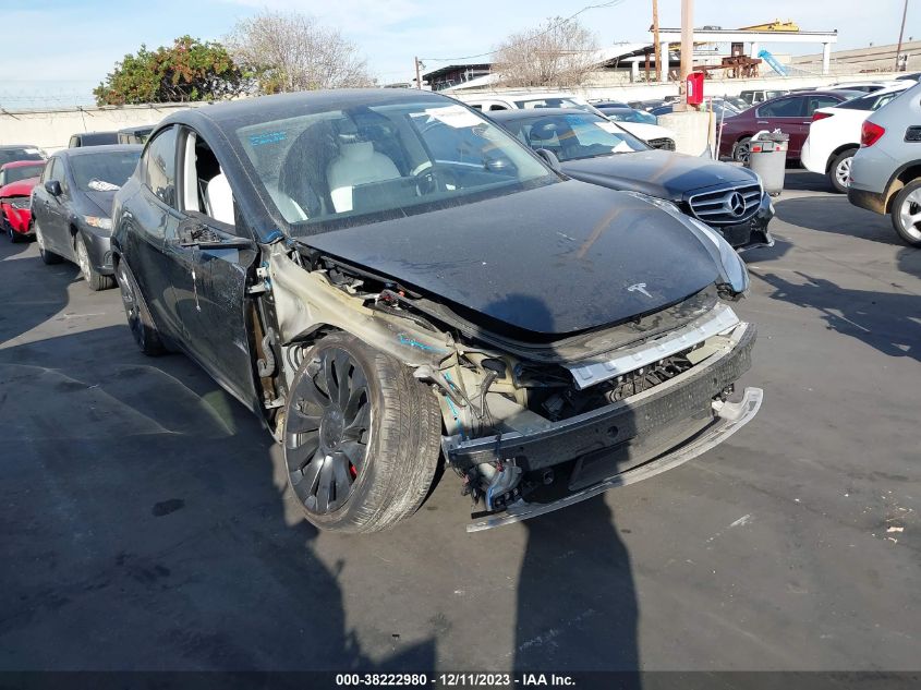 2022 TESLA MODEL Y PERFORMANCE DUAL MOTOR - 7SAYGDEF0NF350887