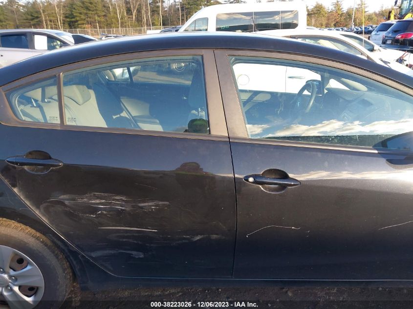 2015 KIA FORTE LX - KNAFK4A69F5433825