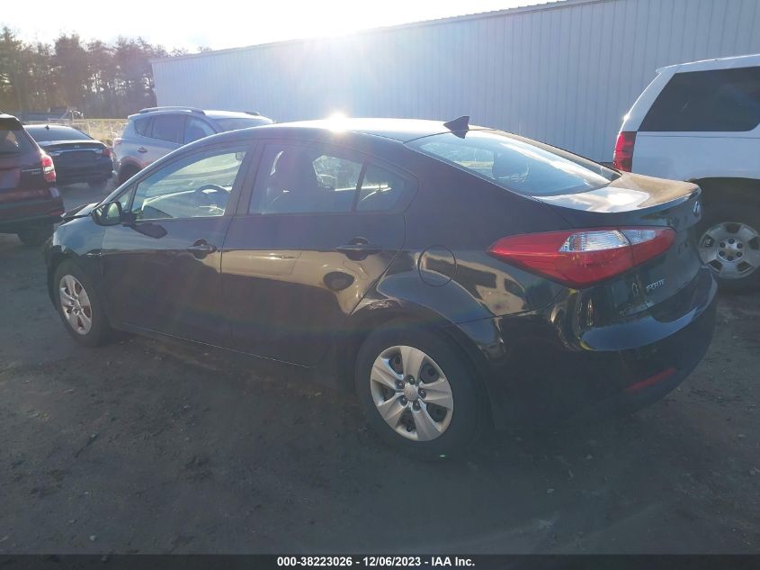 2015 KIA FORTE LX - KNAFK4A69F5433825