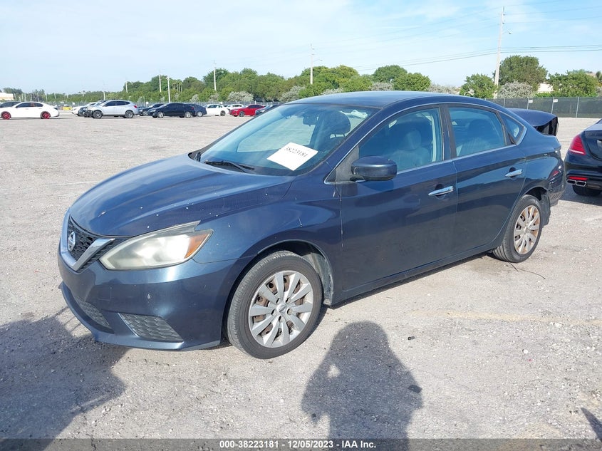 VIN 3N1AB7AP8HL650859 2017 NISSAN SENTRA SV