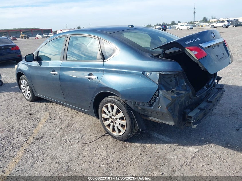VIN 3N1AB7AP8HL650859 2017 NISSAN SENTRA SV