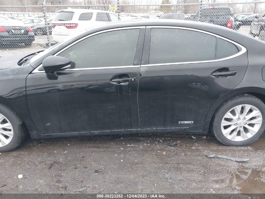 2013 LEXUS ES 300H HYBRID - JTHBW1GG2D2009159