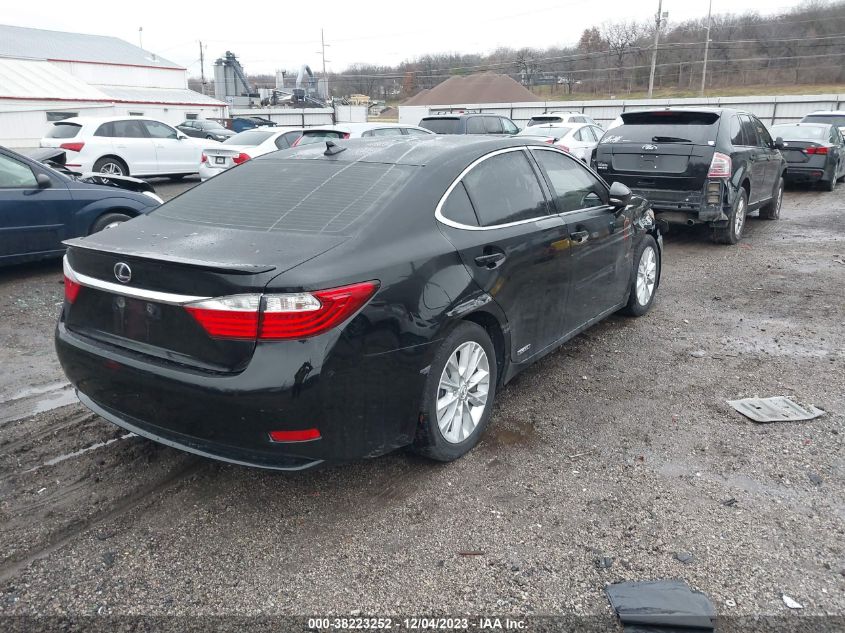 2013 LEXUS ES 300H HYBRID - JTHBW1GG2D2009159