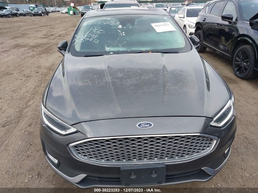 2019 FORD FUSION TITANIUM - 3FA6P0K93KR259818