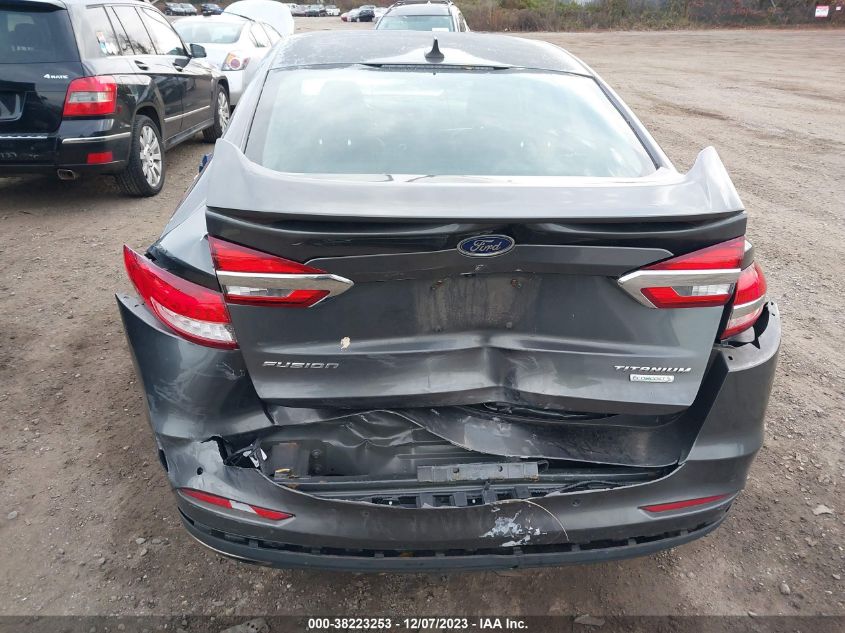 2019 FORD FUSION TITANIUM - 3FA6P0K93KR259818