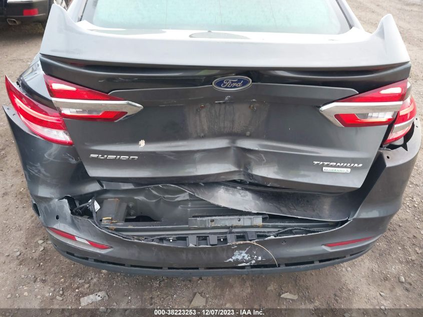 2019 FORD FUSION TITANIUM - 3FA6P0K93KR259818