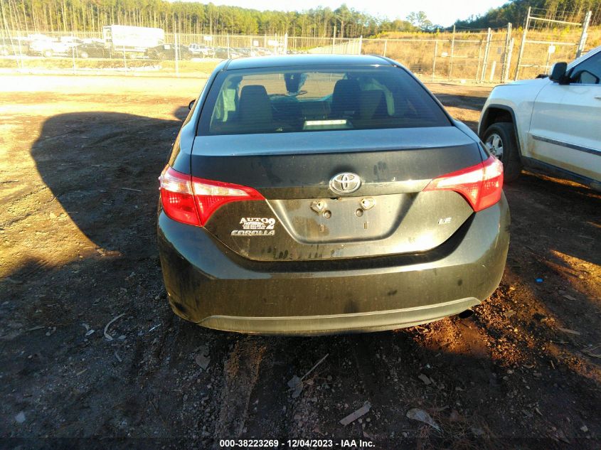 2017 TOYOTA COROLLA LE - 2T1BURHE2HC832295