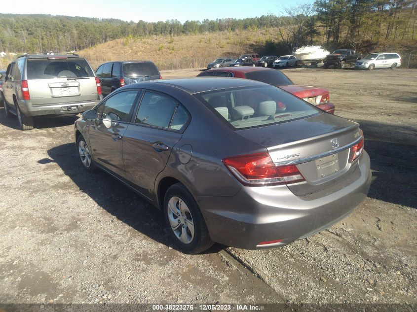2015 HONDA CIVIC LX - 19XFB2F56FE099488