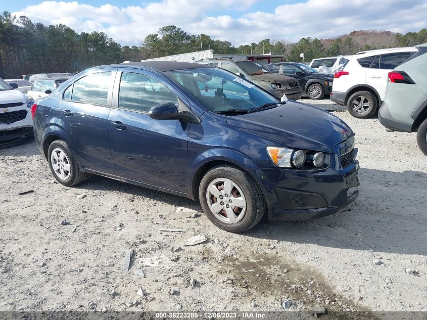 1G1JA5SH9F4218160 | 2015 CHEVROLET SONIC