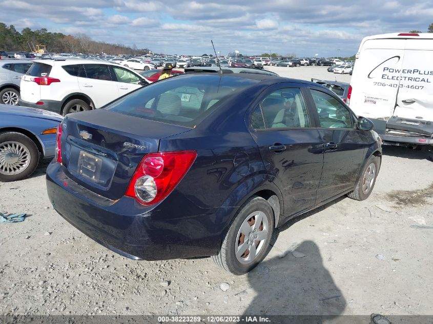 1G1JA5SH9F4218160 | 2015 CHEVROLET SONIC