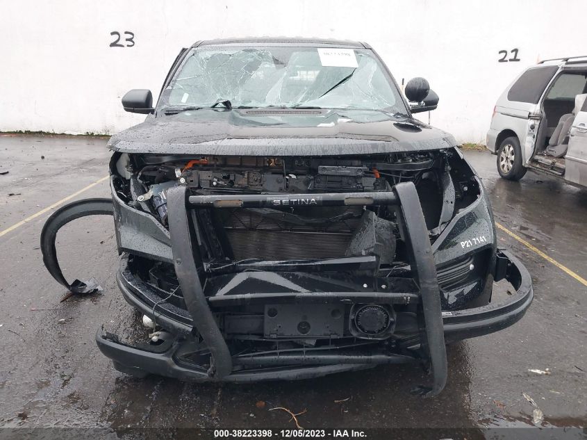 2021 FORD POLICE INTERCEPTOR UTILITY 1FM5K8AWXMNA07141
