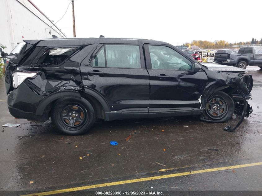 2021 FORD POLICE INTERCEPTOR UTILITY 1FM5K8AWXMNA07141