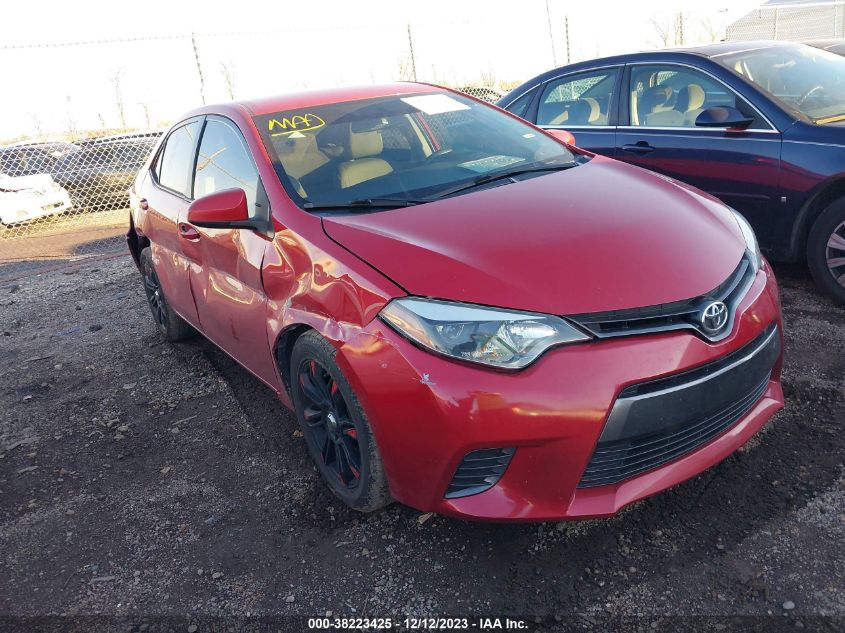 2015 TOYOTA COROLLA L/LE/LE PLS/PRM/S/S PLS - 5YFBURHE0FP332004