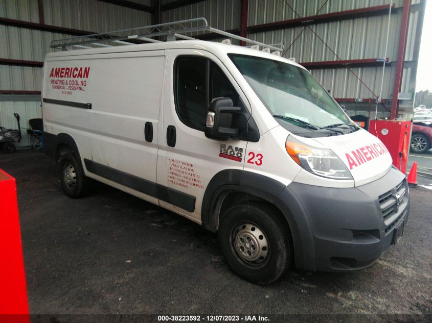 2017 RAM PROMASTER 1500 LOW ROOF 136" WB - 3C6TRVAG2HE543906