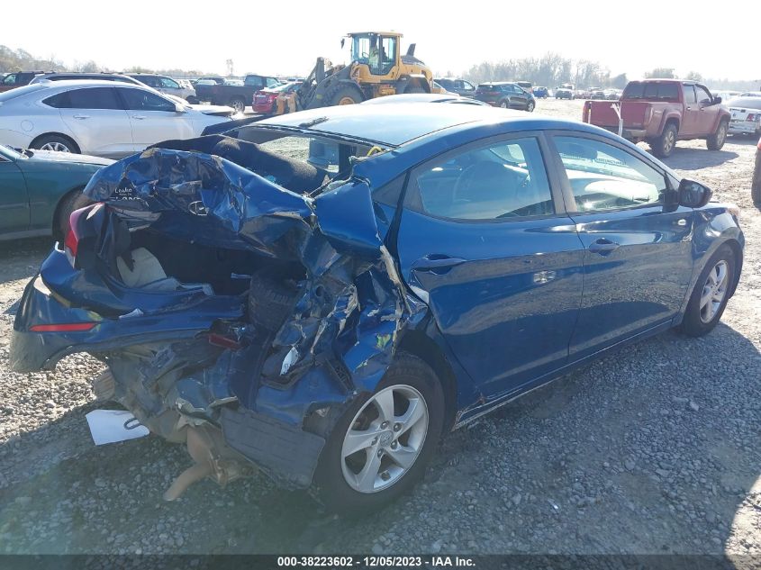 2014 HYUNDAI ELANTRA SE/SPORT/LIMITED - KMHDH4AE9EU200737