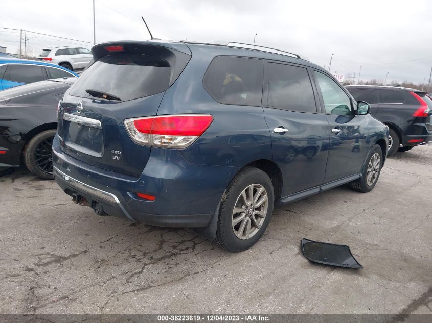 2014 NISSAN PATHFINDER SV - 5N1AR2MM1EC716085