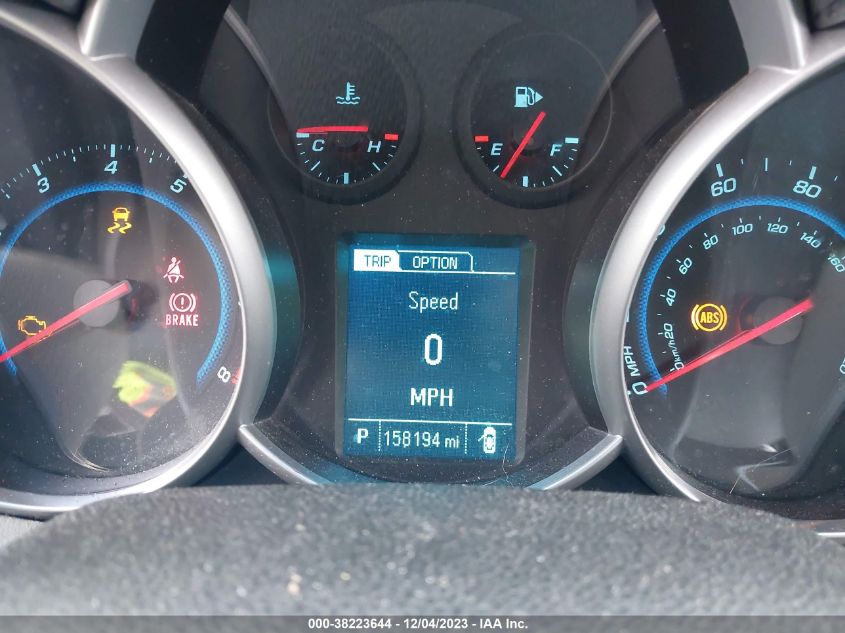 2014 CHEVROLET CRUZE LS AUTO - 1G1PA5SH2E7391381