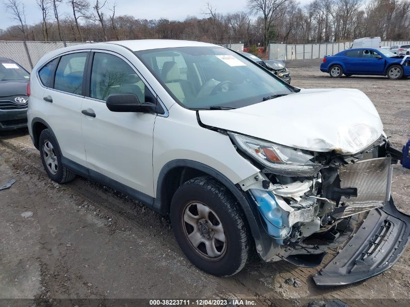 2016 HONDA CR-V LX - 5J6RM4H32GL074539